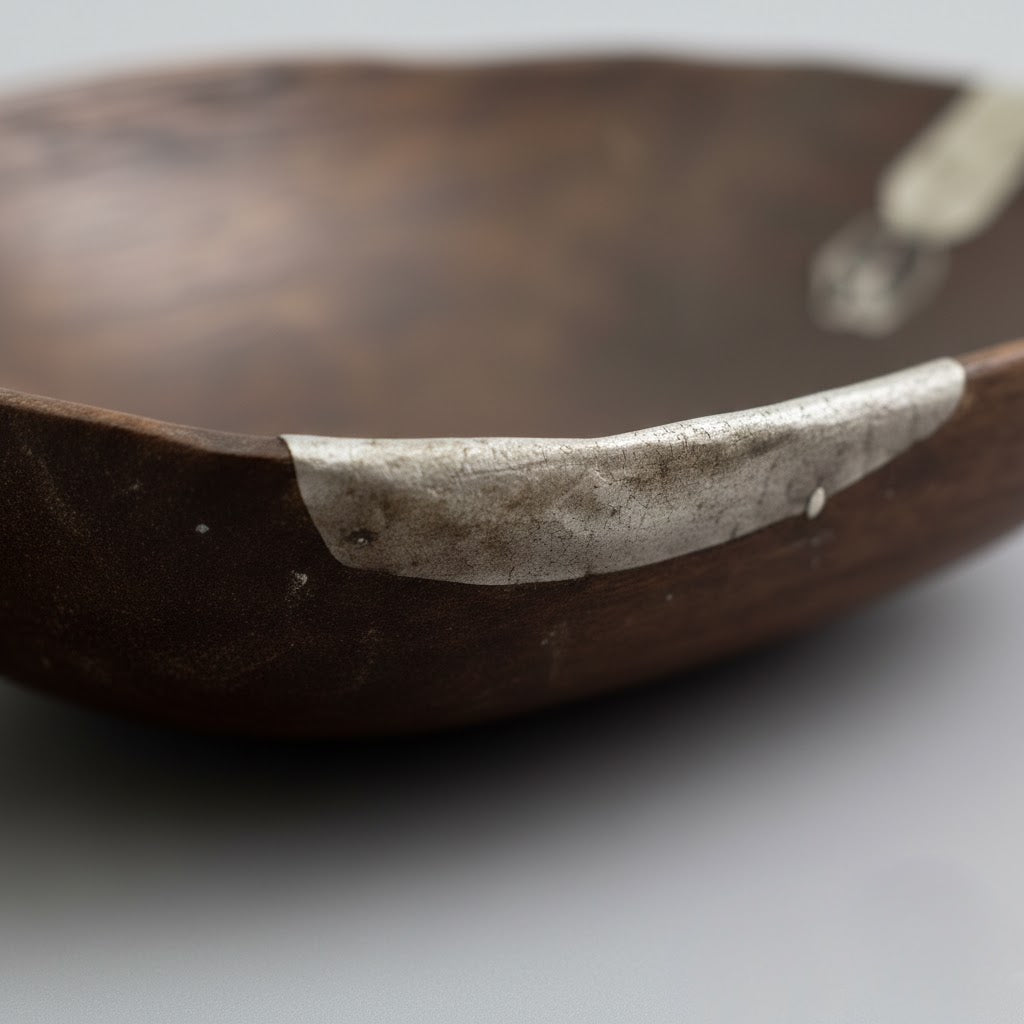Wooden Treasure Bowl – Hand-Carved Wooden Object