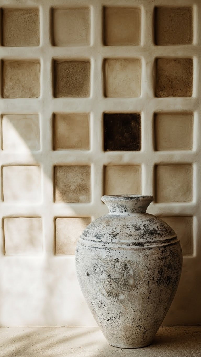 Bianca Boho White Vase – Large