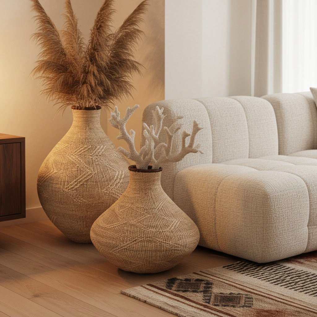 Zim Decorative Basket (Natural)
