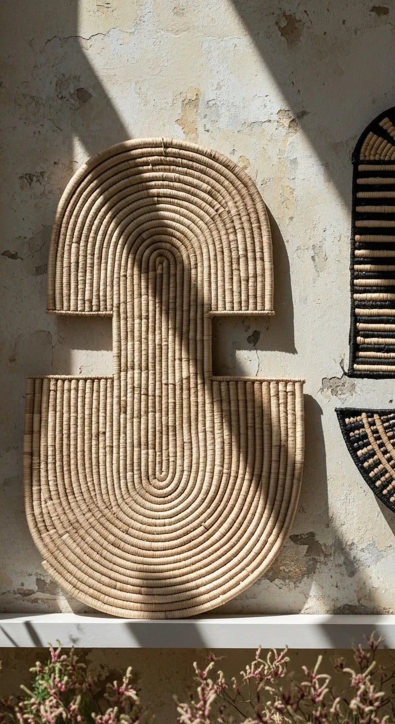 African Masks Natural - Design A