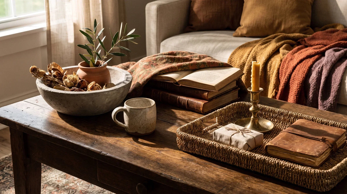 How to Style a Coffee Table the Mediterranean Way