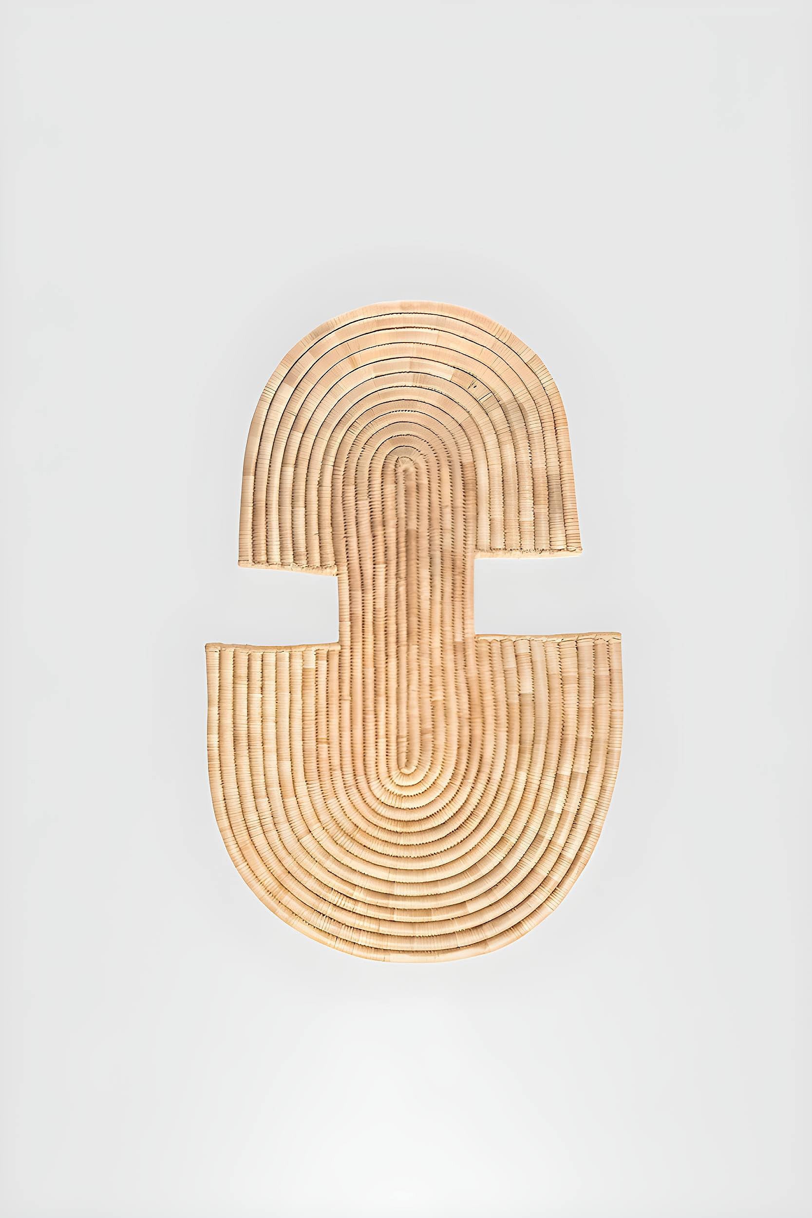 African Masks Natural - Design  A