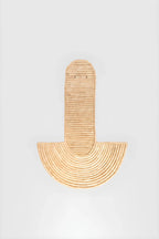 African Masks Natural - Design  B