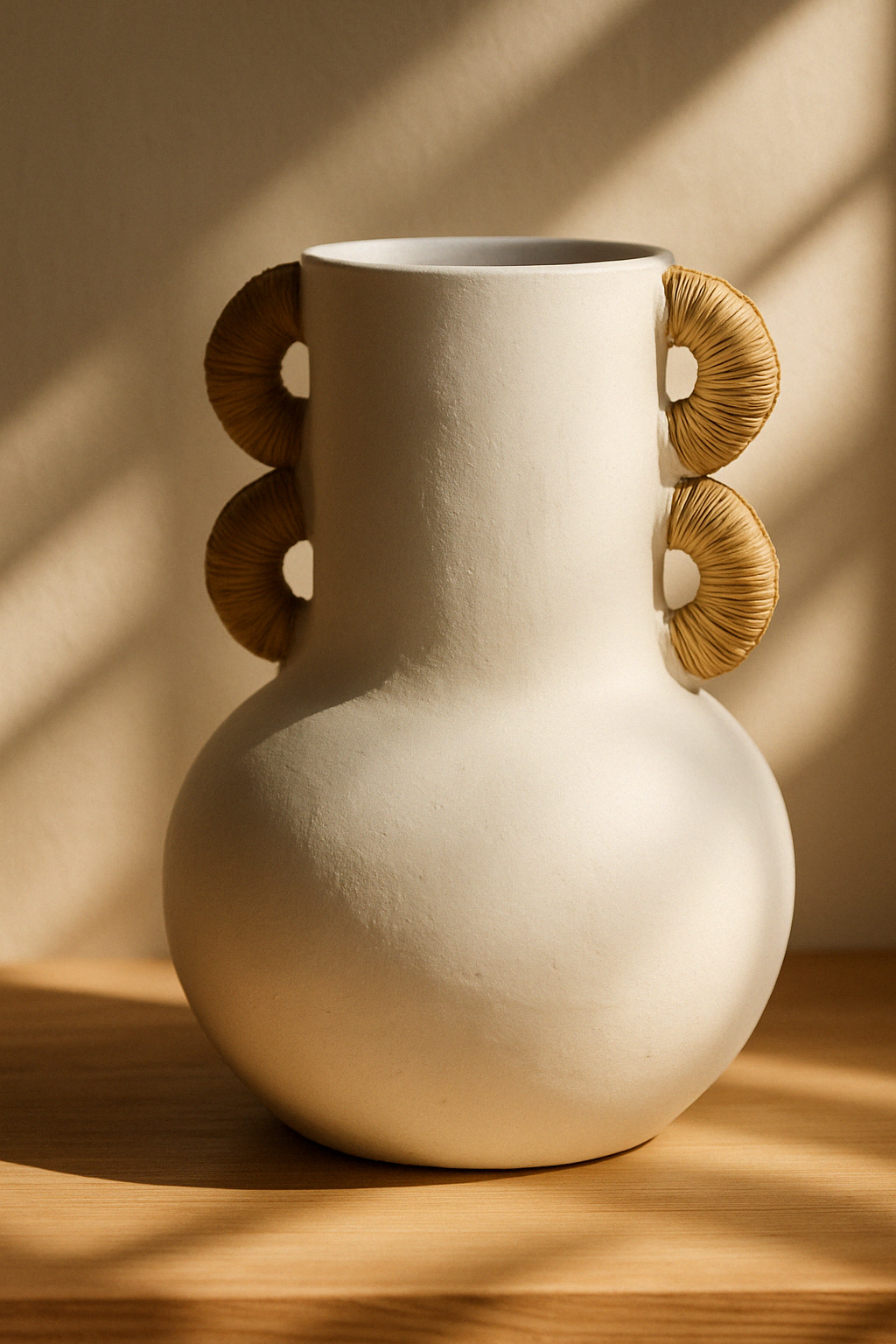 Kore White Decorative Vase
