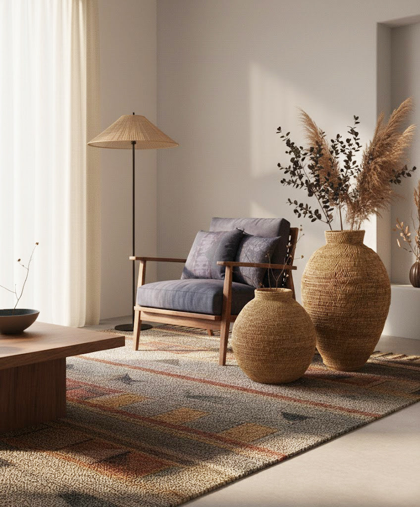 Earthy Decorative Basket (Natural)