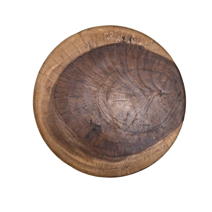 Σκαμπό Najib από Φυσικό Ξύλο Suar