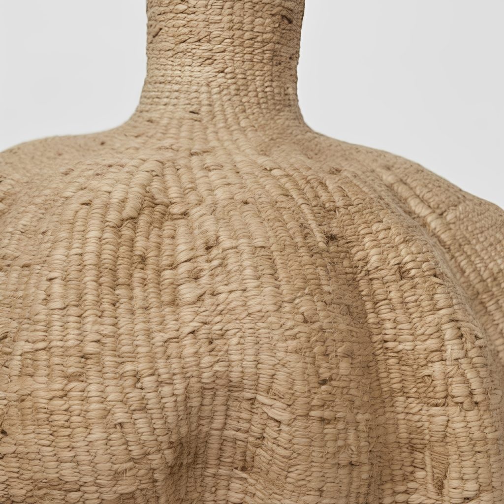 Handwoven Sisal Gourd Basket (Natural)