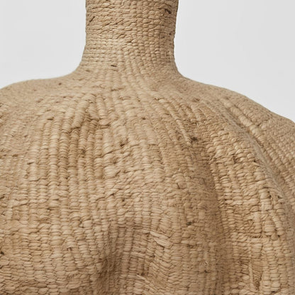 Handwoven Sisal Gourd Basket (Natural)