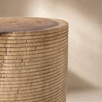 Siya Solid Suar Wood Side Table
