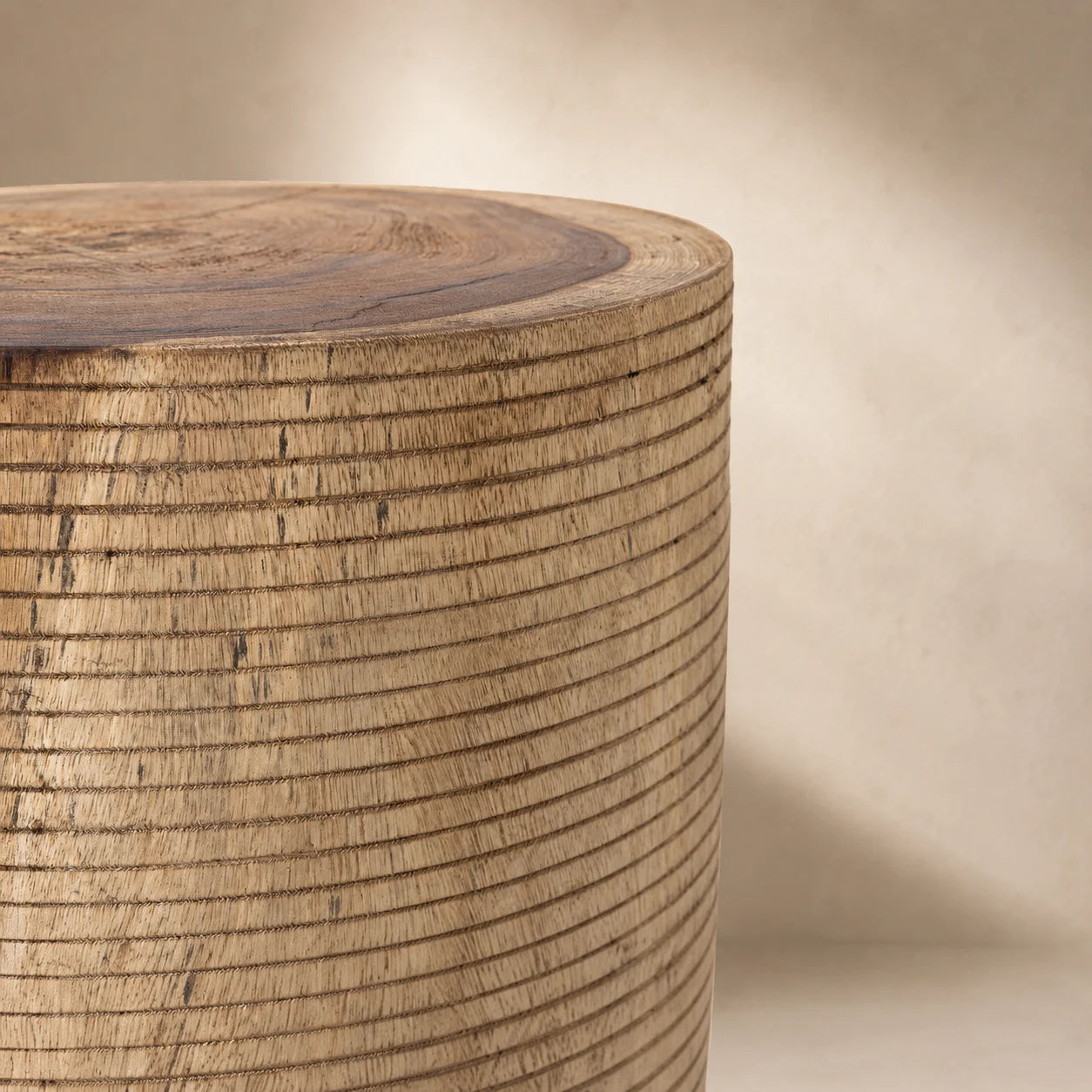 Siya Solid Suar Wood Side Table
