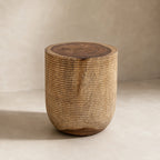 Siya Solid Suar Wood Side Table