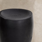 Nual Black Suar Wood Side Table
