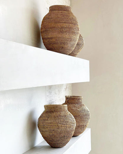 Earthy Decorative Basket (Natural)