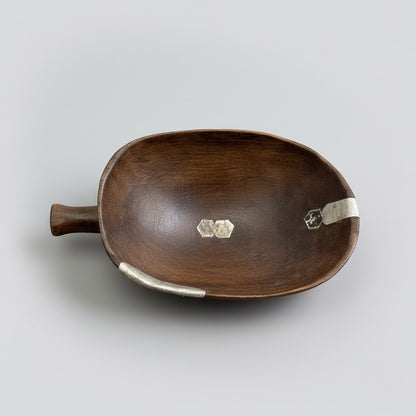 Wooden Treasure Bowl – Hand-Carved Wooden Object