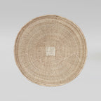 Zim Plate – Handwoven Ilala Palm Wall Plate (Natural)