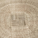 Zim Plate – Handwoven Ilala Palm Wall Plate (Natural)