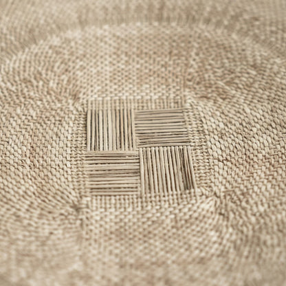Zim Plate – Handwoven Ilala Palm Wall Plate (Natural)