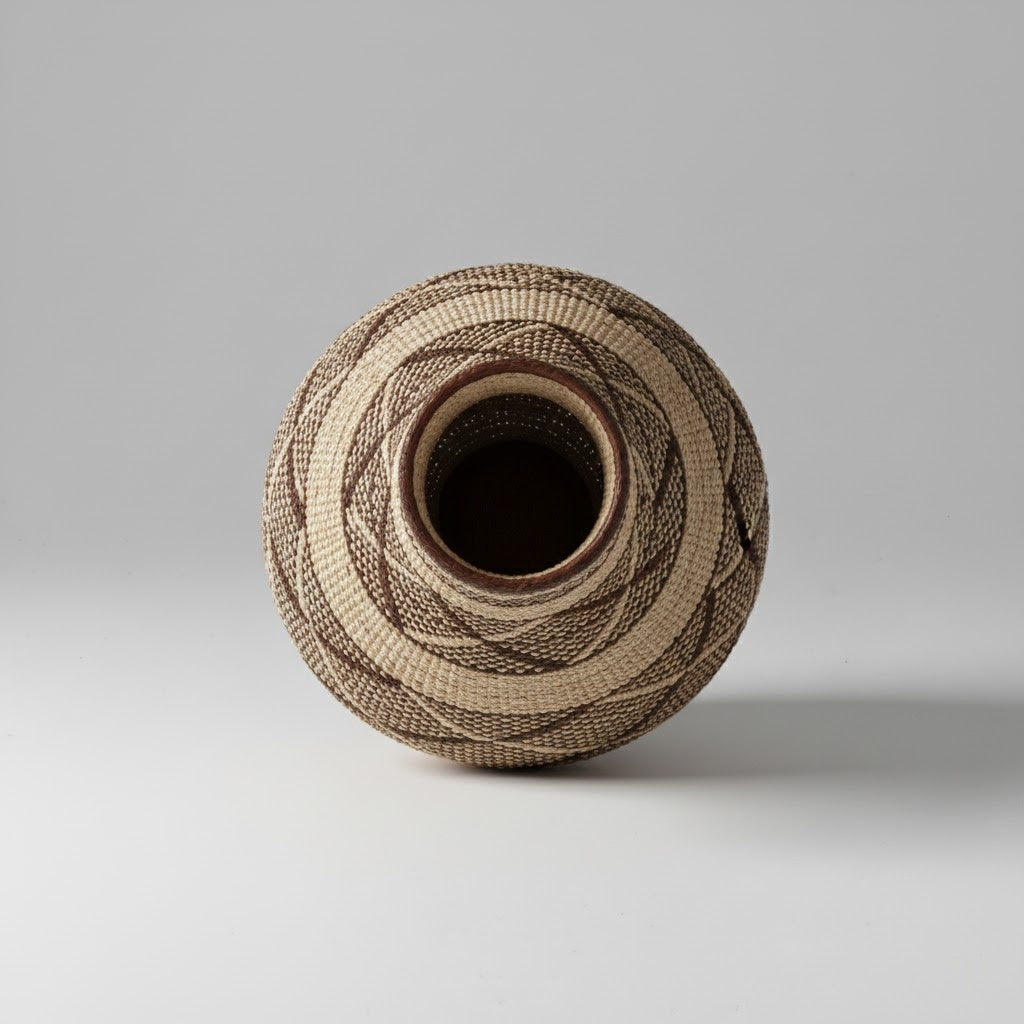 Zim Patterned Decorative Basket
