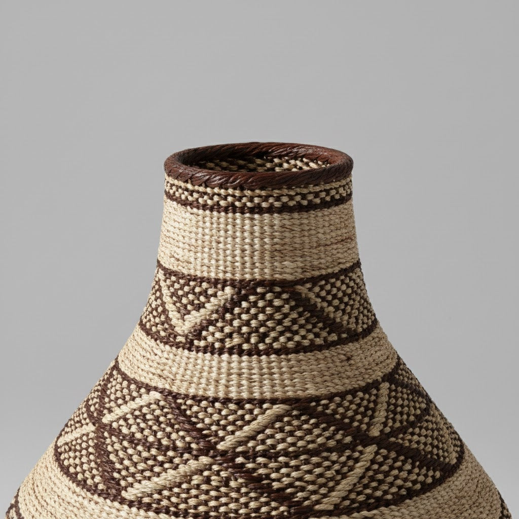 Zim Patterned Decorative Basket