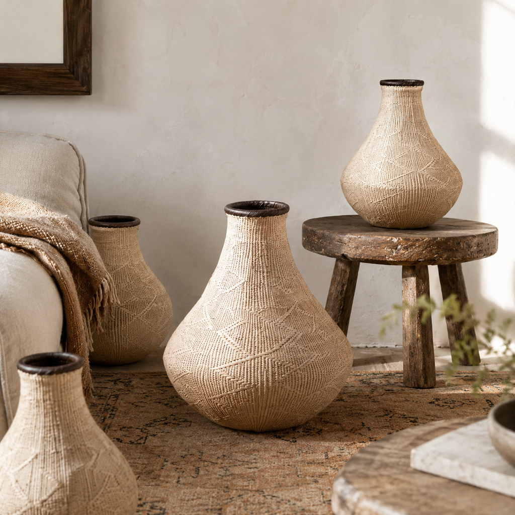 Zim Decorative Basket (Natural)