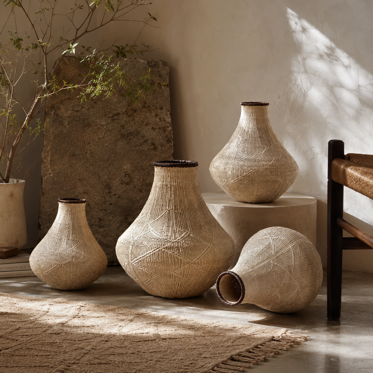 Zim Decorative Basket (Natural)