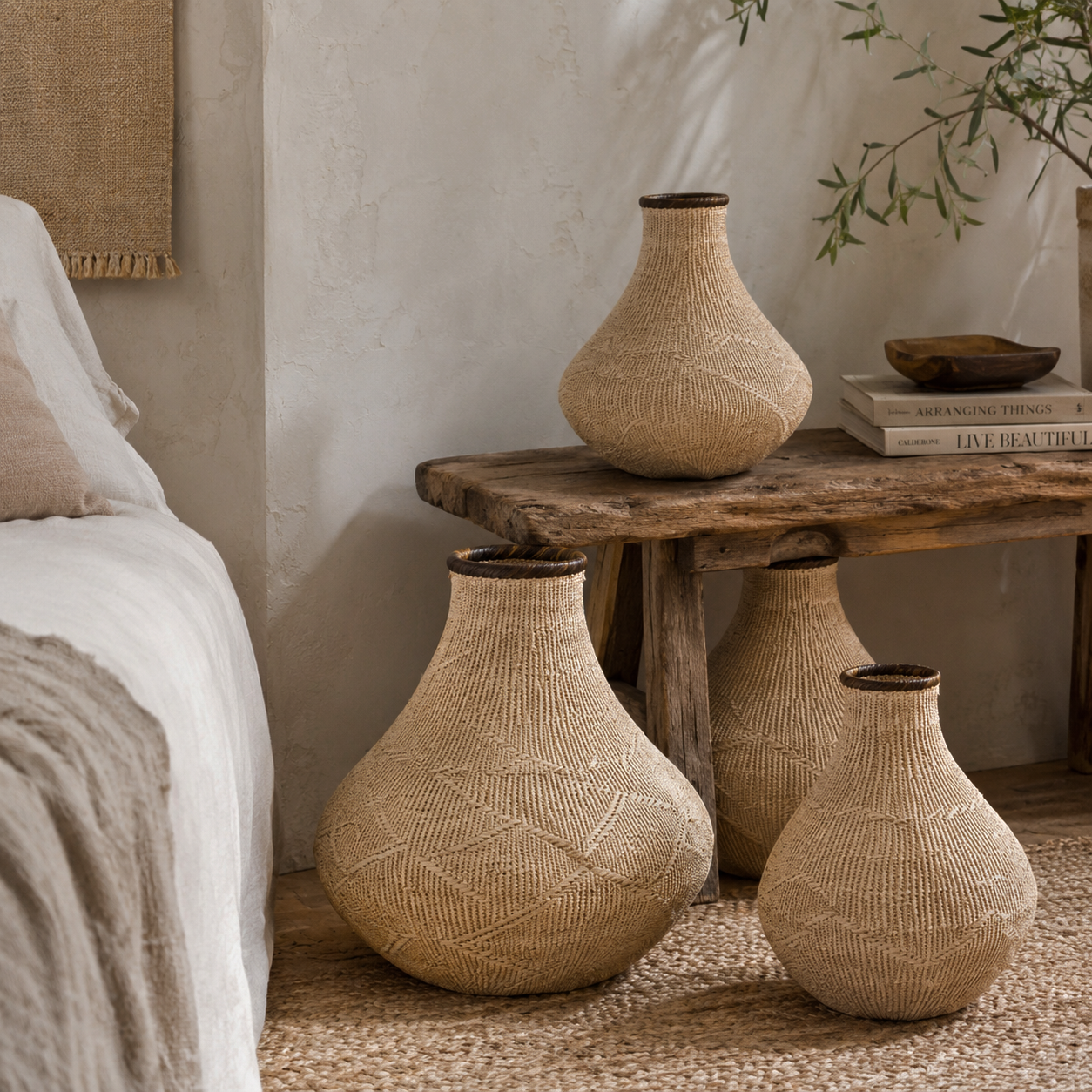 Zim Decorative Basket (Natural)