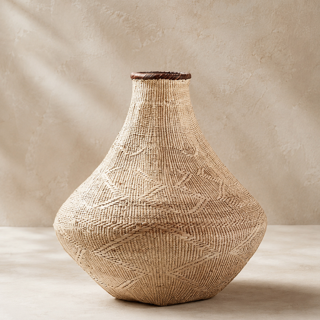 Zim Decorative Basket (Natural)