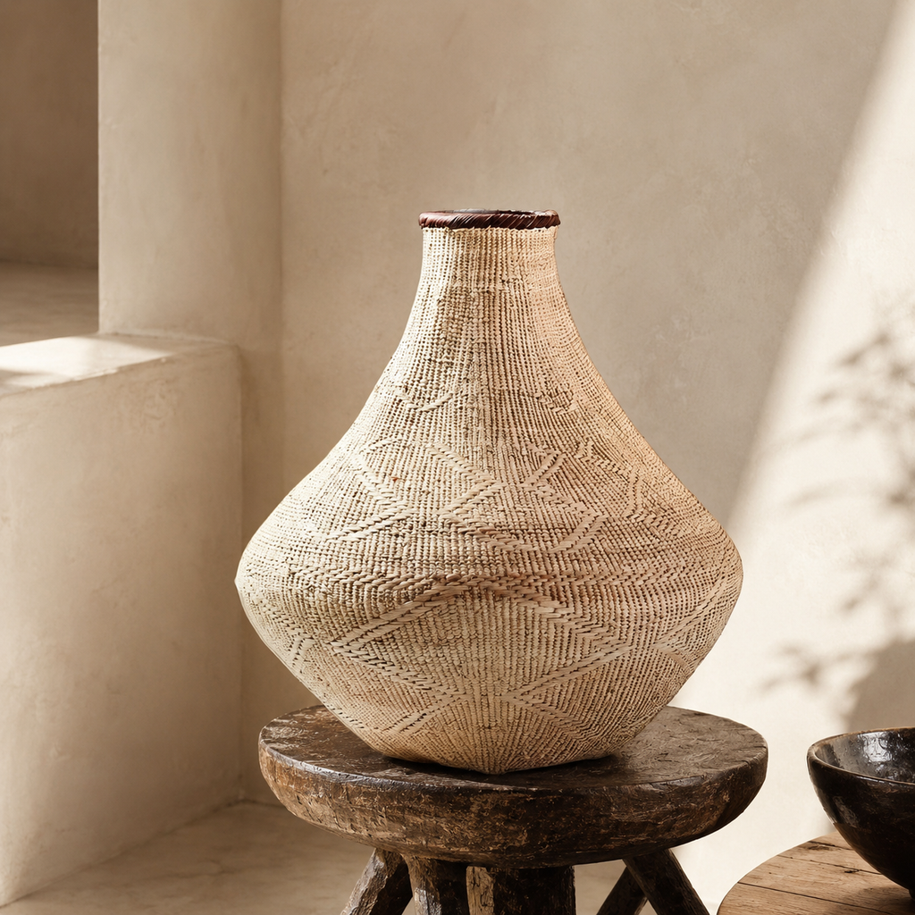 Zim Decorative Basket (Natural)