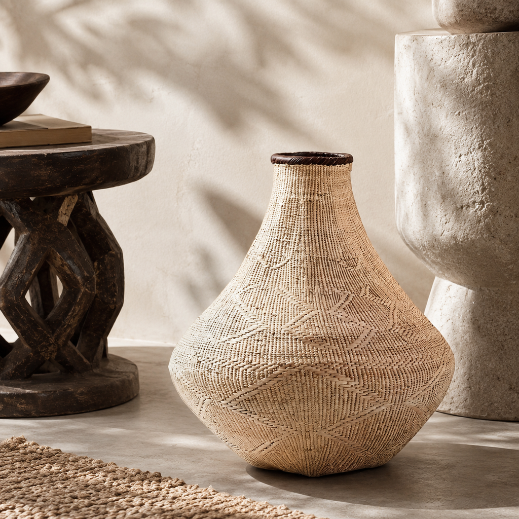 Zim Decorative Basket (Natural)