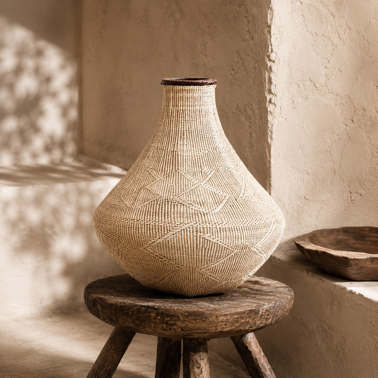 Zim Decorative Basket (Natural)