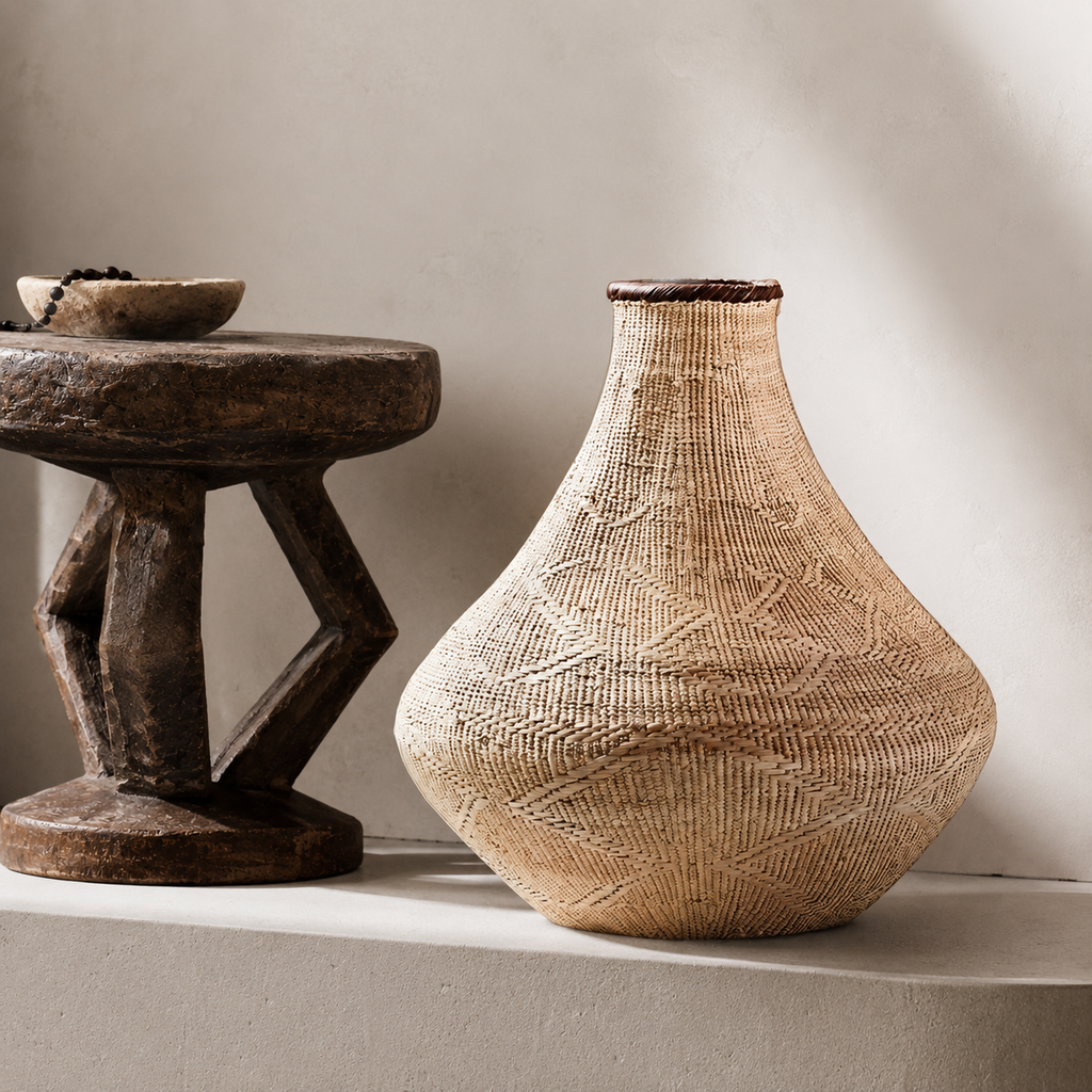 Zim Decorative Basket (Natural)