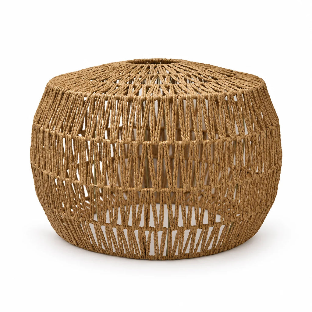 Brown Woven Pendant Lampshade