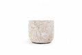 Mingi White Ceramic Candle – Medium