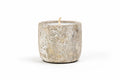 Mingi White Ceramic Candle – Small