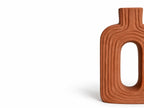 Leda Terracotta Decorative Vase