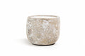 Mingi White Ceramic Candle – Large
