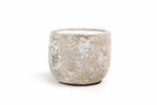 Mingi White Ceramic Candle – Large