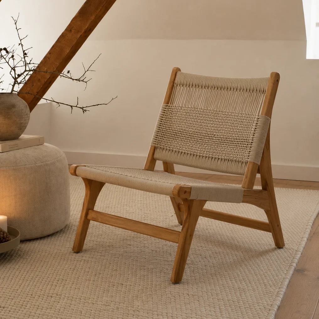Oritz Teak Lounge Chair