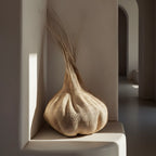 Handwoven Sisal Gourd Basket (Natural)