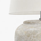 Alba White Ceramic Table Lamp