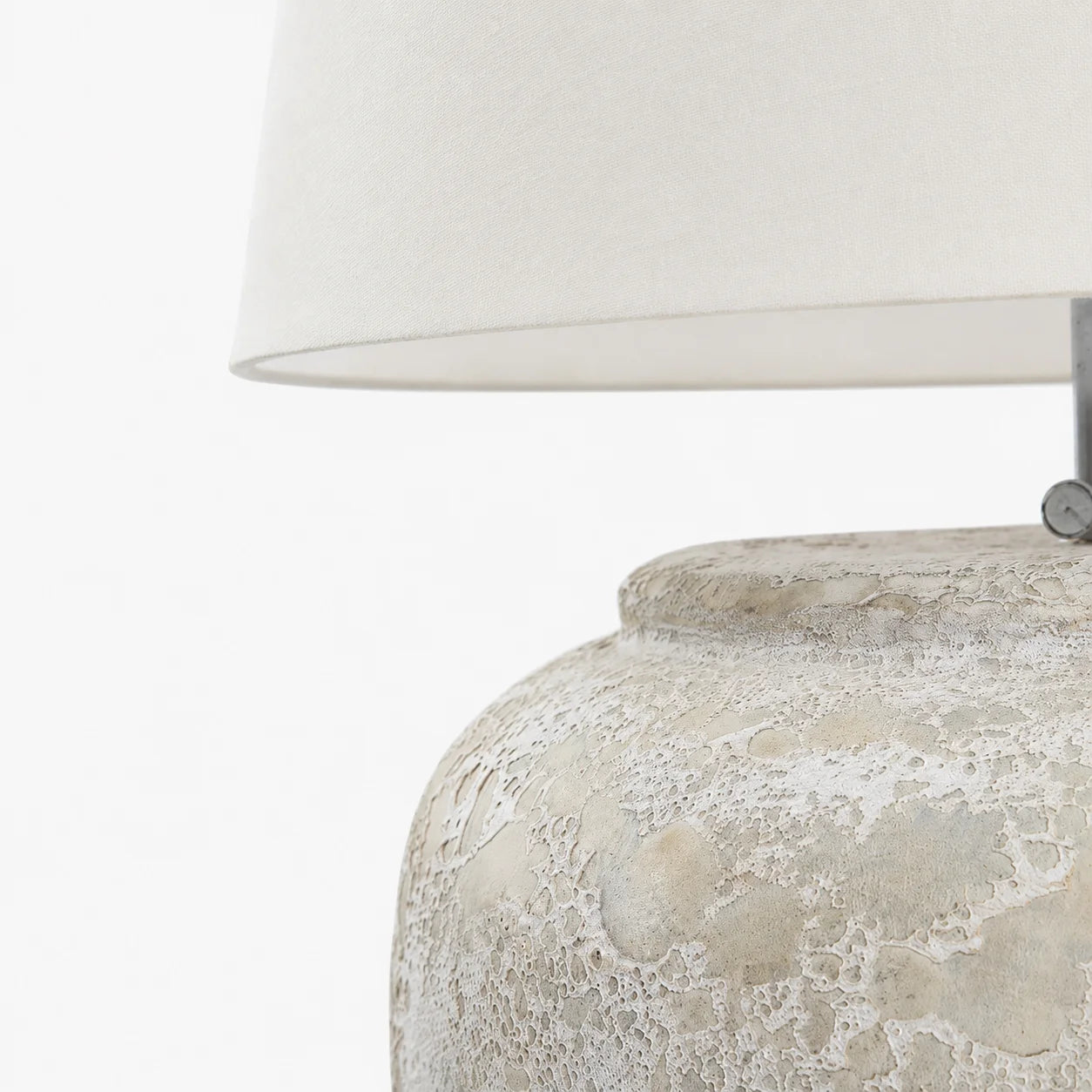 Alba White Ceramic Table Lamp