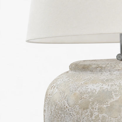 Alba White Ceramic Table Lamp