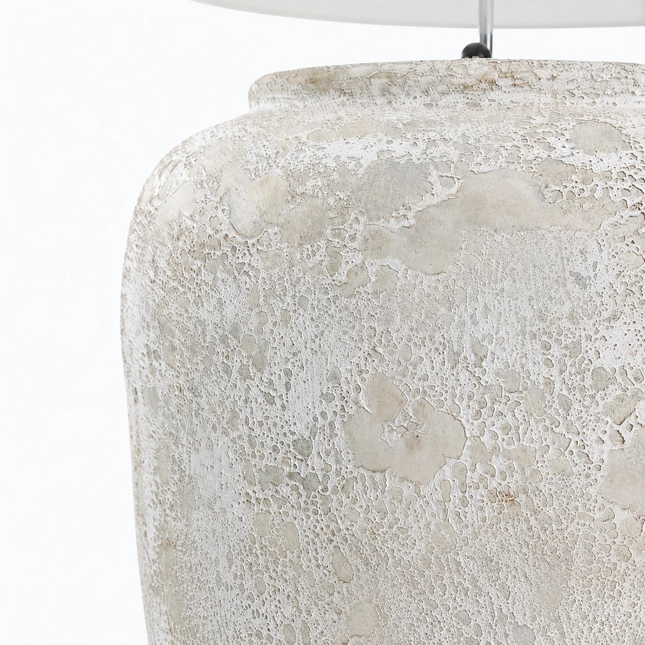 Alba White Ceramic Table Lamp