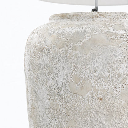 Alba White Ceramic Table Lamp