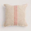 Verve Linen Cushion Cover – Natural & Blush Stripe