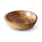 Round Mango Wood Decorative Platter – Small