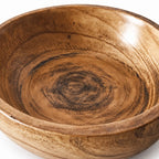Round Mango Wood Decorative Platter – Large