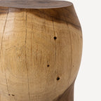 Chen Solid Suar Wood Side Table