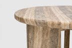 Frey Concrete Coffee Table – Travertine Finish