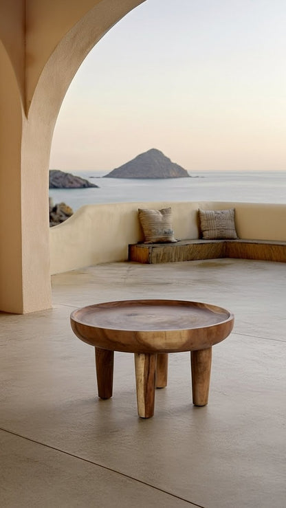 Ruth Coffee Table – Συμπαγές Suar Wood